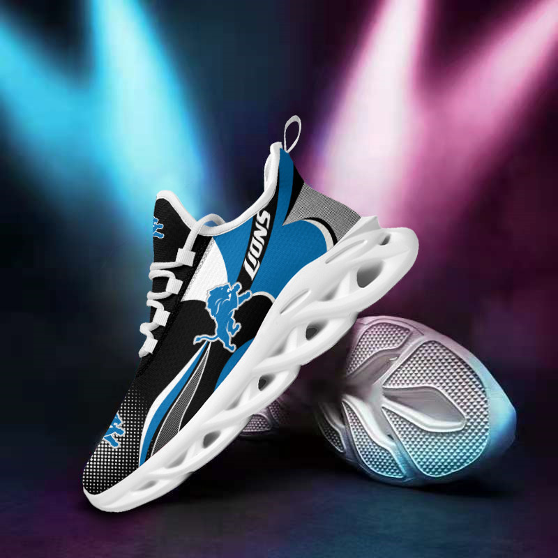 JWFancy Detroit Lions NFL Max Soul Shoes Sneakers For Men And Women