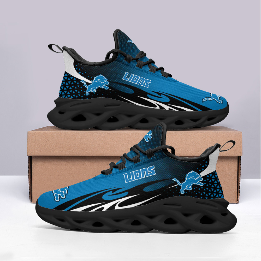 JWFancy Detroit Lions NFL Max Soul Shoes Sneakers For Men And Women