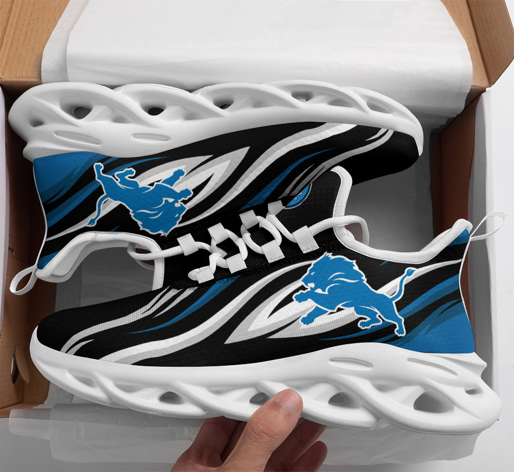 JWFancy Detroit Lions NFL Max Soul Shoes Sneakers For Men And Women