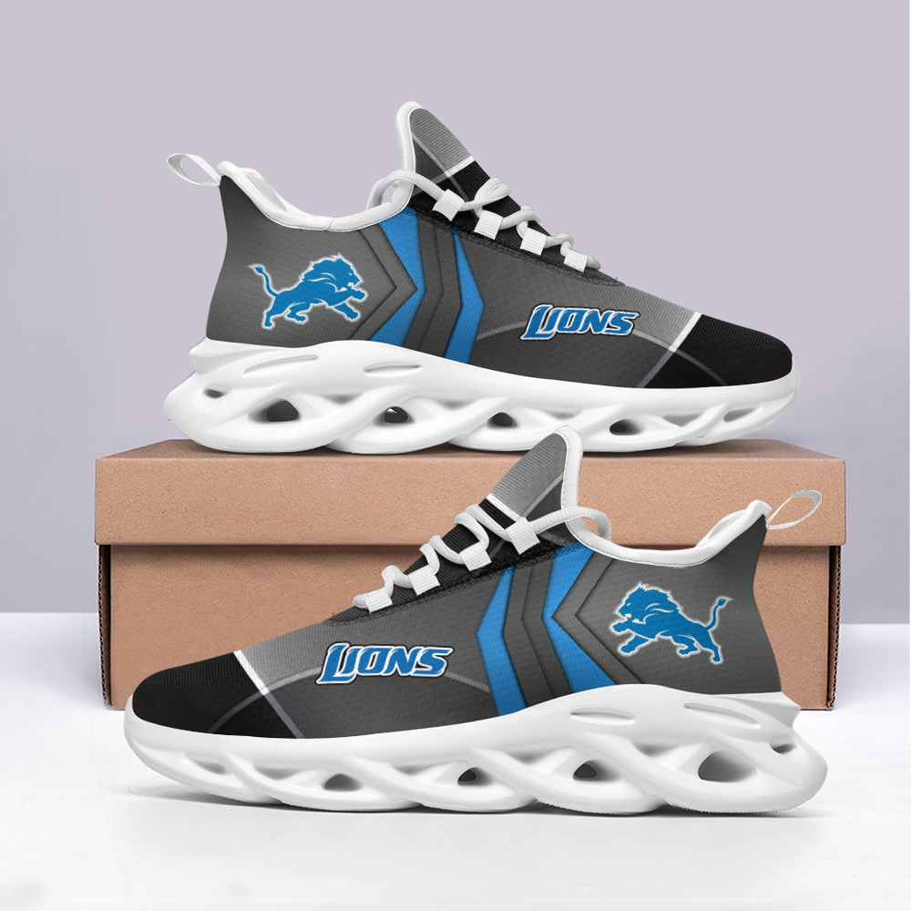 JWFancy Detroit Lions NFL Max Soul Shoes Sneakers For Men And Women