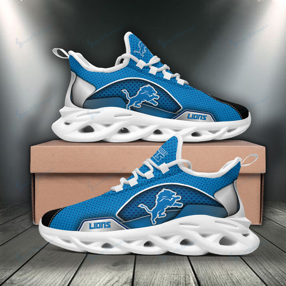 JWFancy Detroit Lions NFL Max Soul Shoes Sneakers For Men And Women