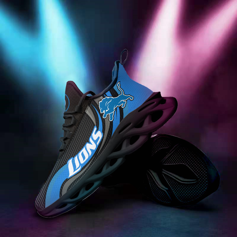JWFancy Detroit Lions NFL Max Soul Shoes Sneakers For Men And Women