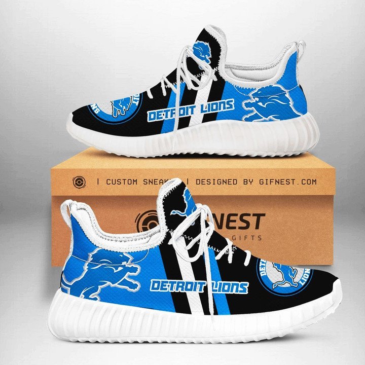 JWFancy Detroit Lions Reze Sneakers Shoes For Men And Women