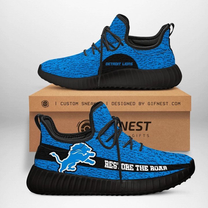 JWFancy Detroit Lions Reze Sneakers Shoes For Men And Women
