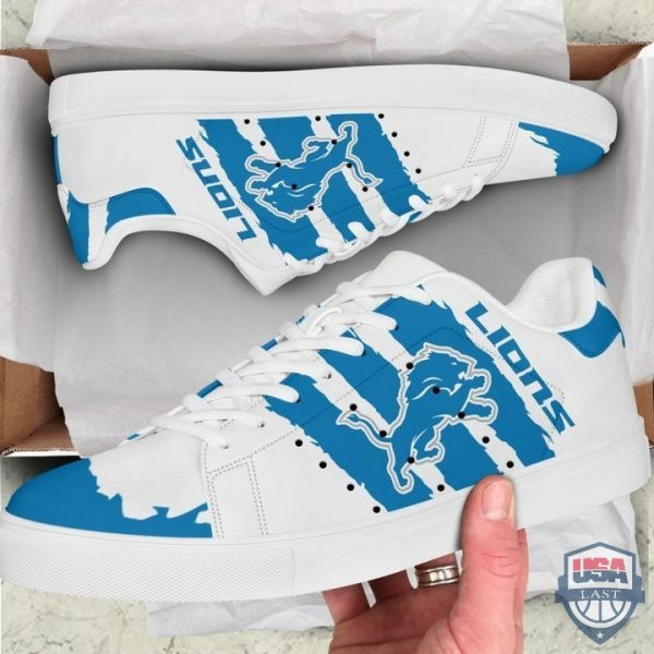 JWFancy Detroit Lions Skate Stan Shoes Sneakes For Men And Women