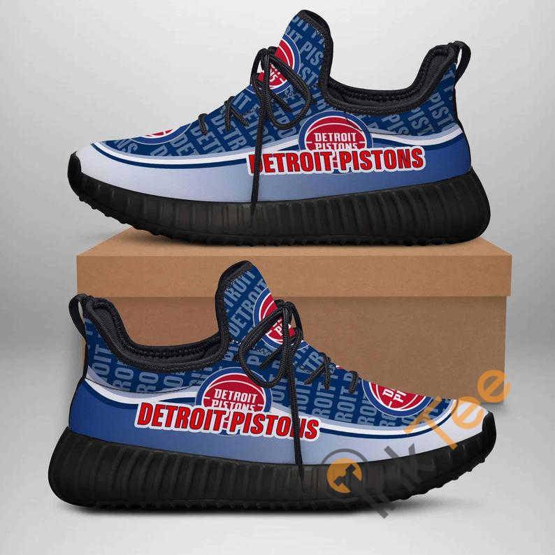 JWFancy Detroit Pistons Reze Sneakers Shoes For Men And Women