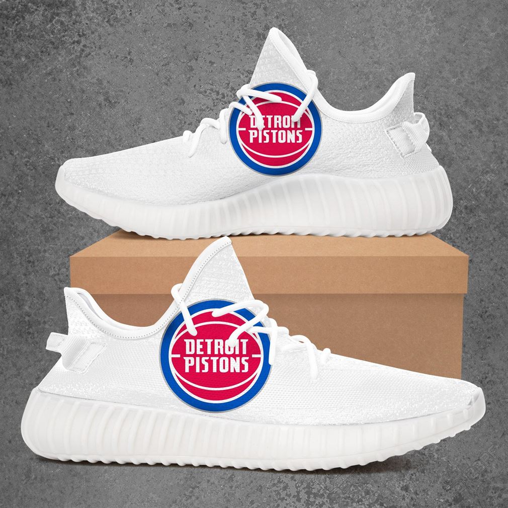 JWFancy Detroit Pistons Yeezy Boost Shoes For Men And Women