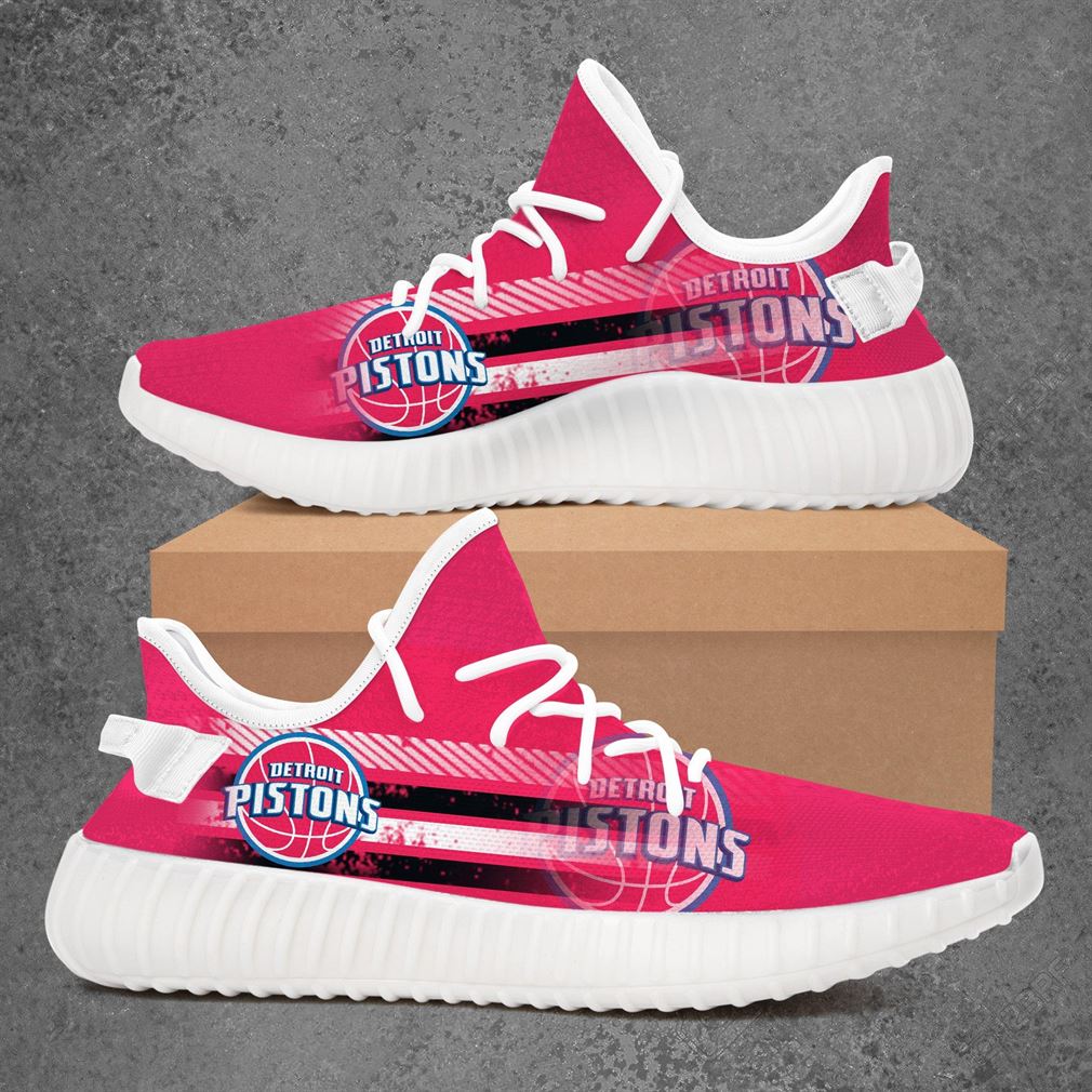JWFancy Detroit Pistons Yeezy Boost Shoes For Men And Women