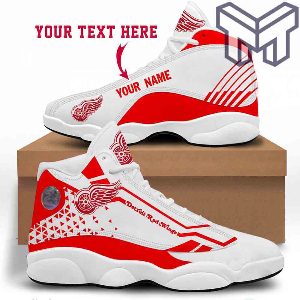 JWFancy Detroit Red Wings AJ13 Sneakers Shoes For Men And Women