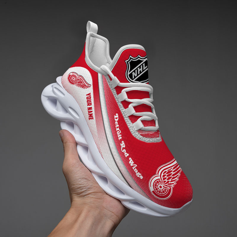 JWFancy Detroit Red Wings Max Soul Shoes Sneakers For Men And Women