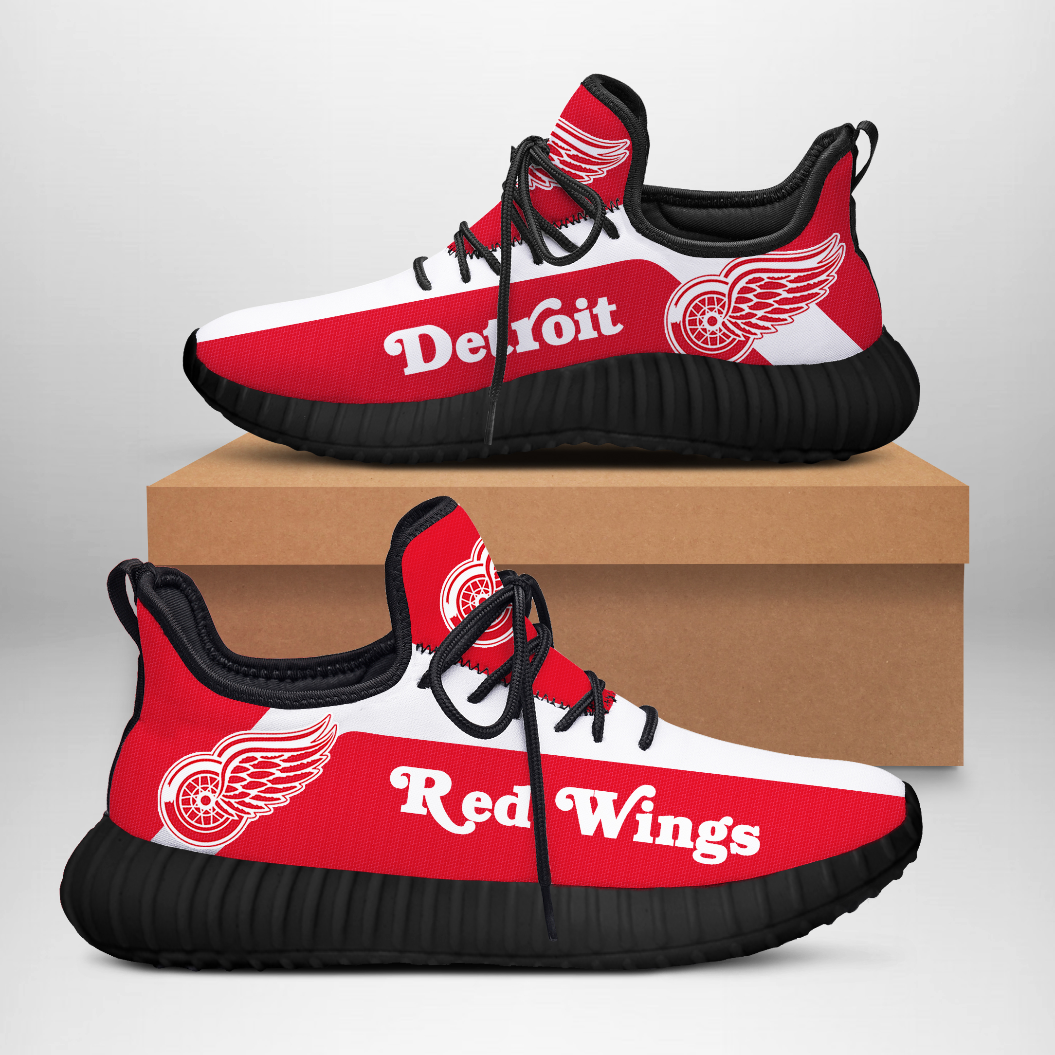 JWFancy Detroit Red Wings Reze Sneakers Shoes For Men And Women