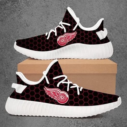 JWFancy Detroit Red Wings Yeezy Boost Shoes For Men And Women