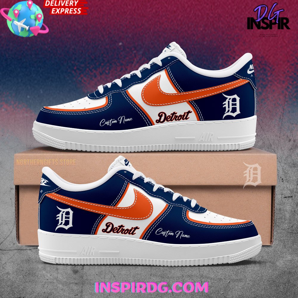 JWFancy Detroit Tigers Air Low-Top Sneakers Shoes For Men And Women