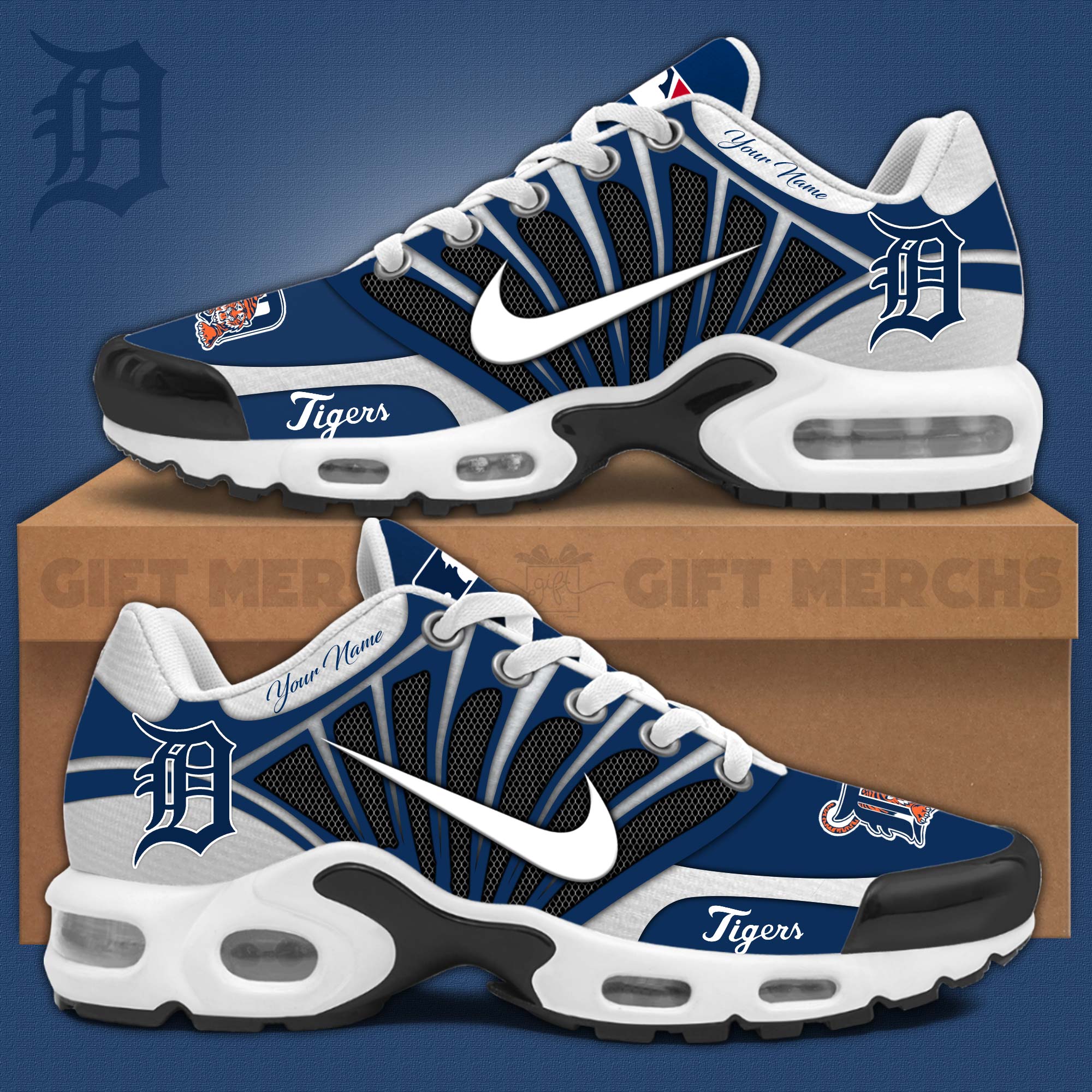 JWFancy Detroit Tigers TN Shoes Sneakers For Men And Women