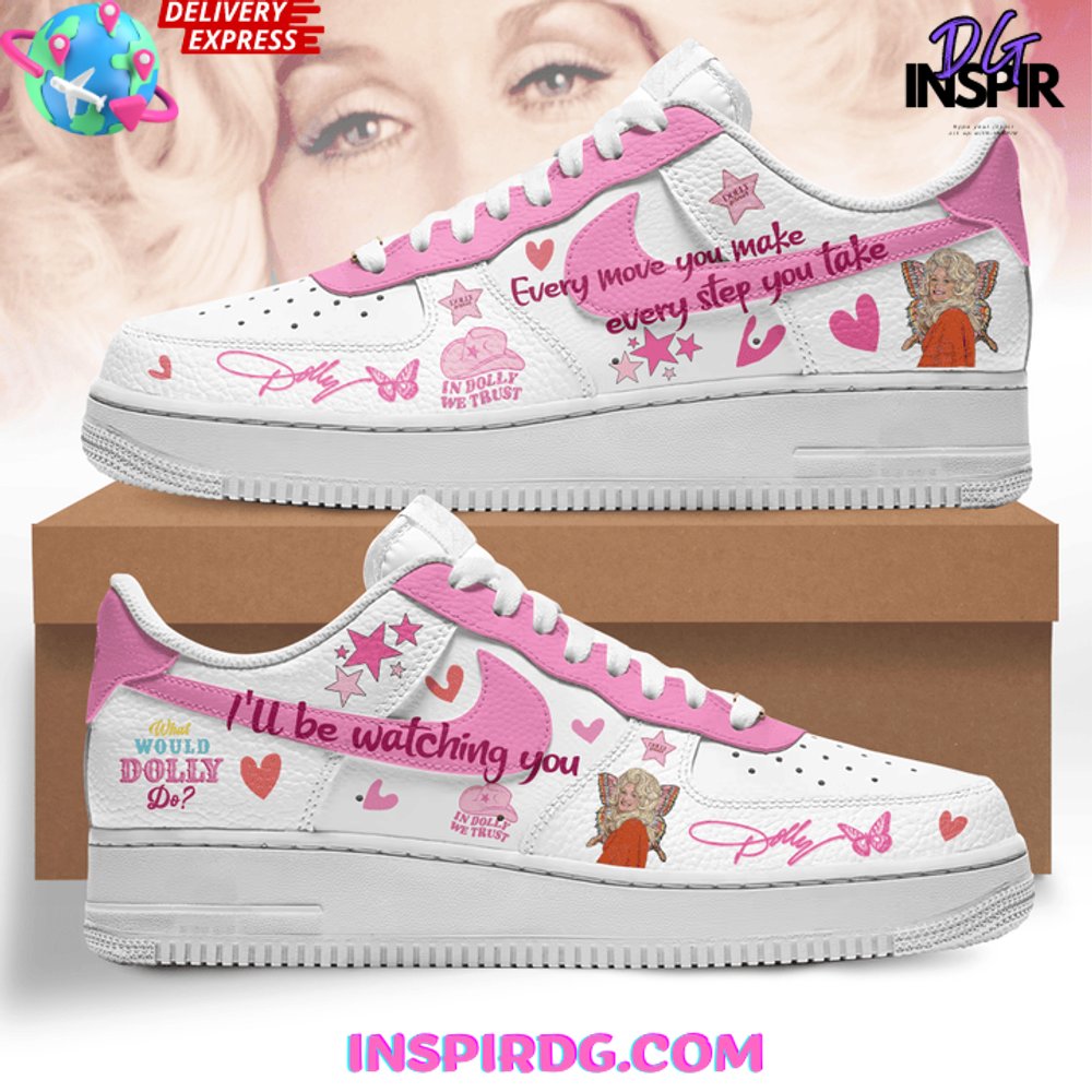 JWFancy Dolly Parton Air Low-Top Sneakers Shoes For Men And Women