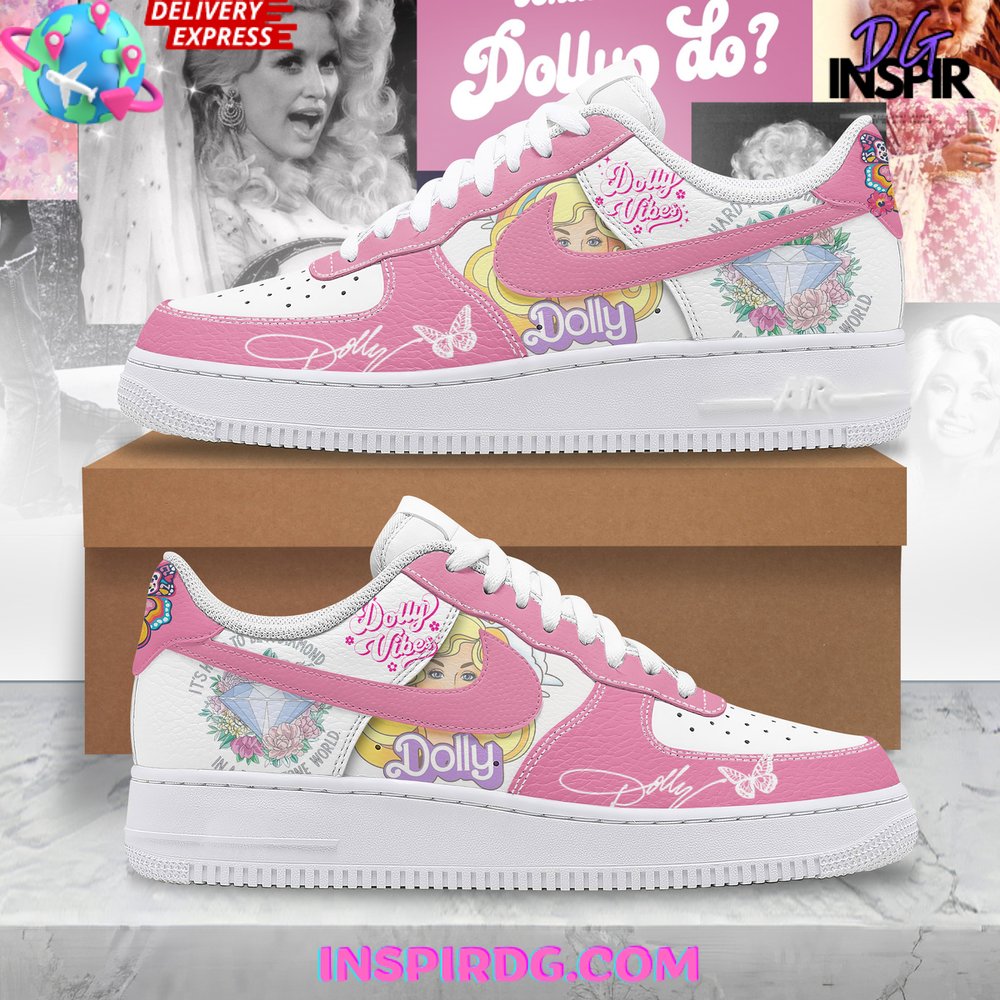 JWFancy Dolly Parton Air Low-Top Sneakers Shoes For Men And Women