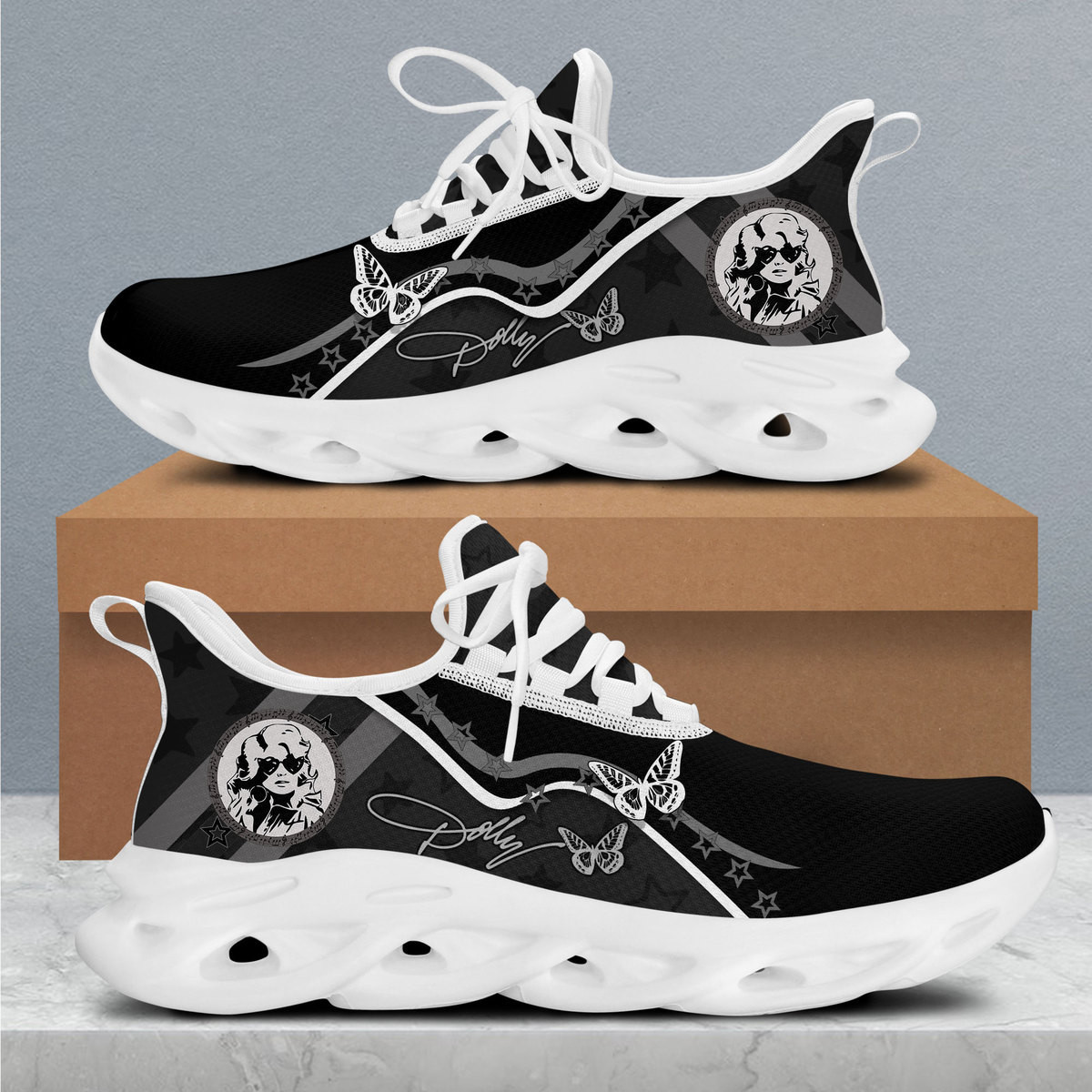 JWFancy Dolly Parton Max Soul Shoes Sneakers For Men And Women