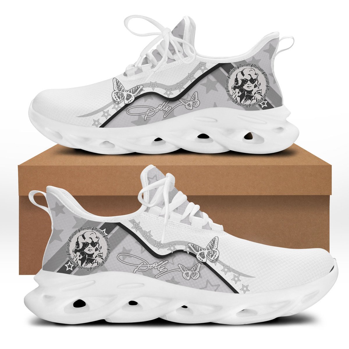 JWFancy Dolly Parton Max Soul Shoes Sneakers For Men And Women