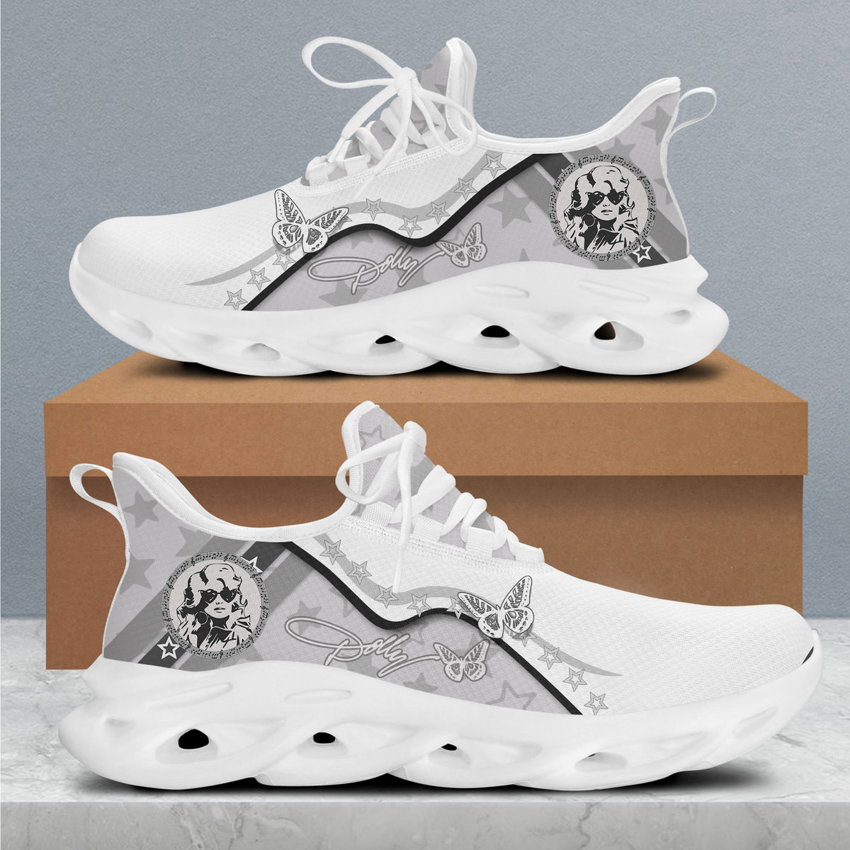 JWFancy Dolly Parton Max Soul Shoes Sneakers For Men And Women