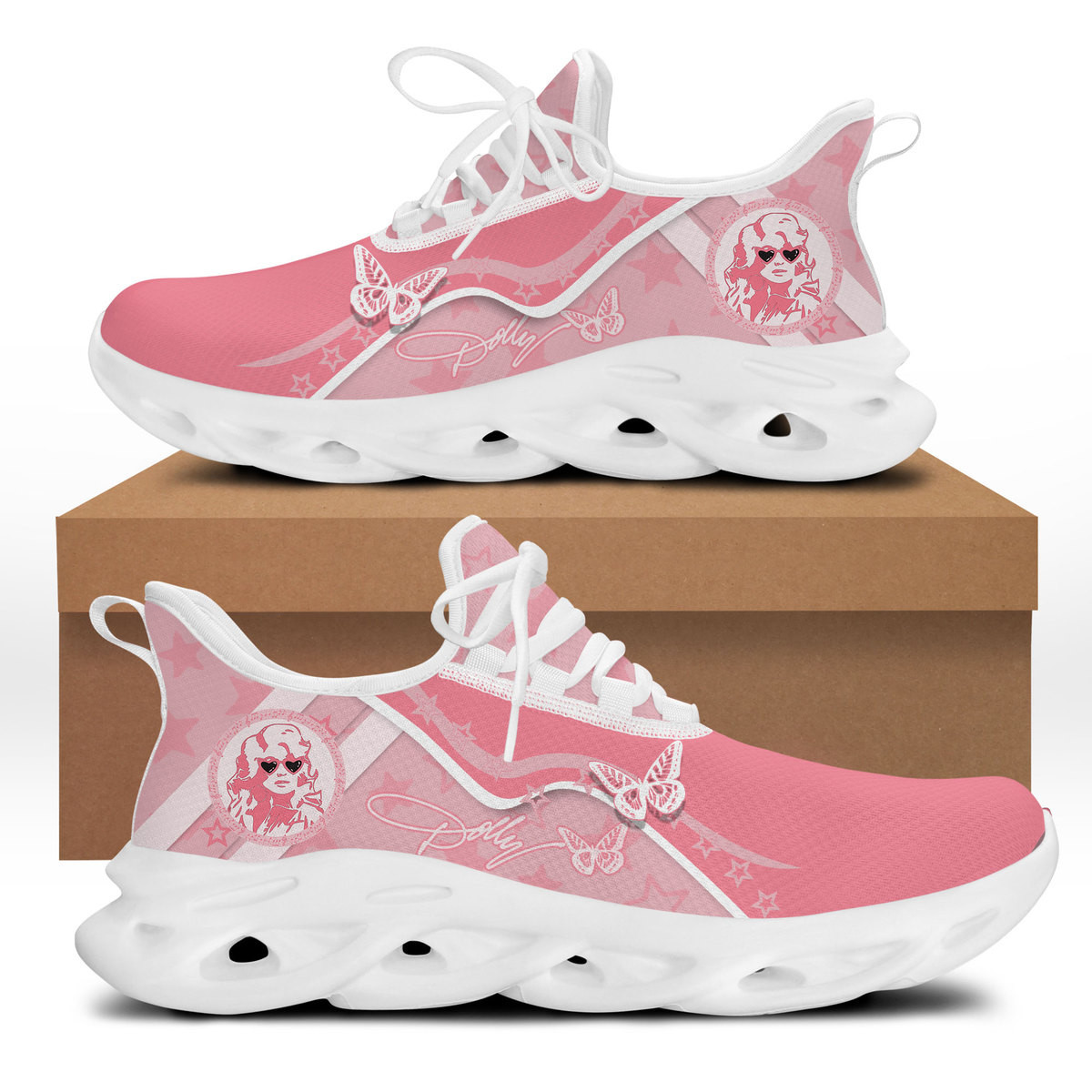 JWFancy Dolly Parton Max Soul Shoes Sneakers For Men And Women