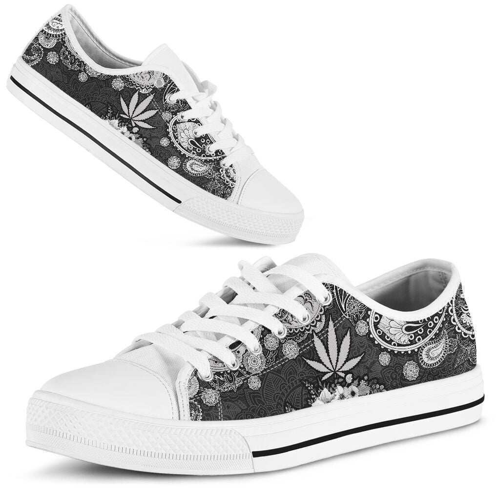 JWFancy Dope Soul - Weed  Low Top Canvas Sneakers Shoes For Men And Women
