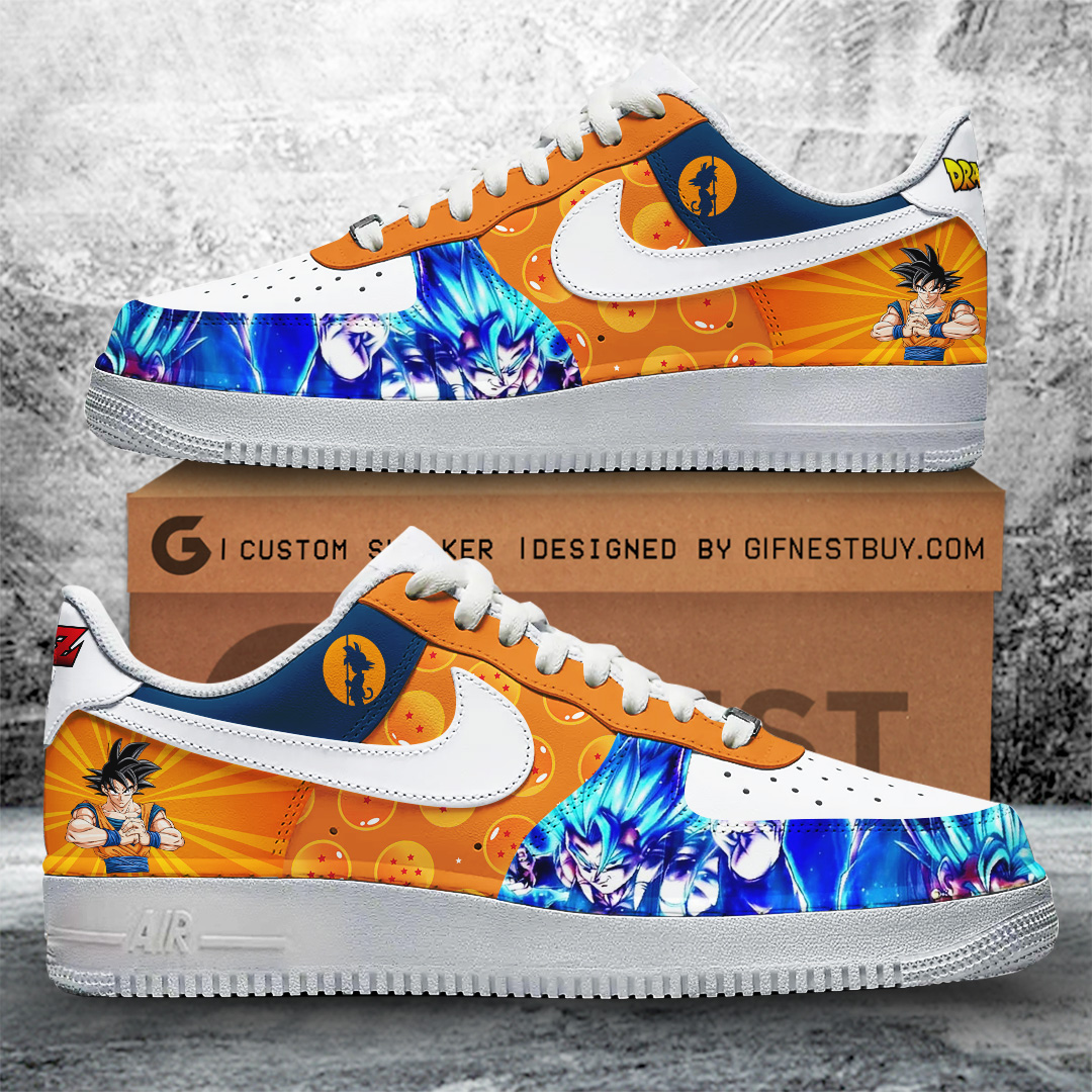 JWFancy Dragon Ball Air Low-Top Sneakers Shoes For Men And Women
