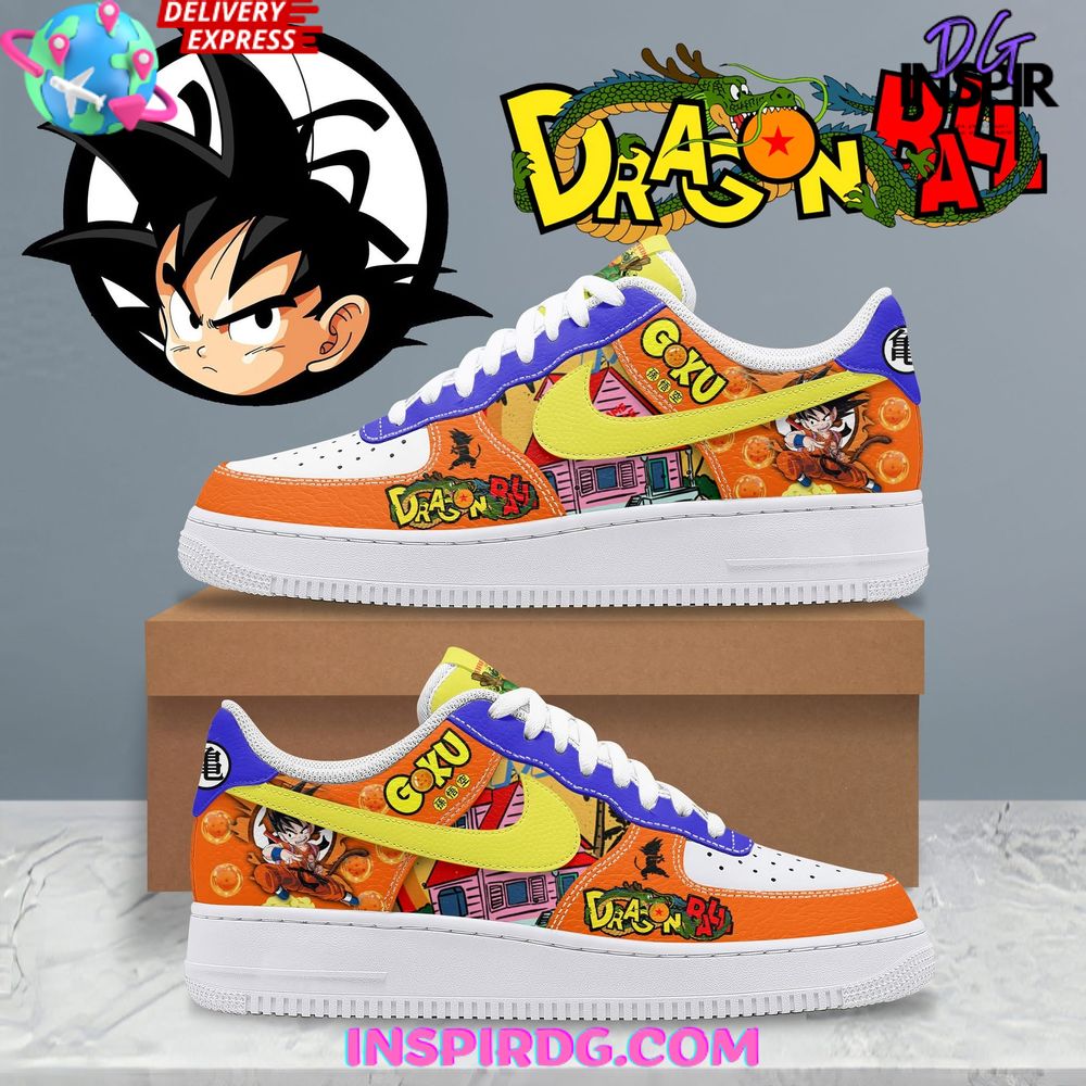 JWFancy Dragon Ball Air Low-Top Sneakers Shoes For Men And Women