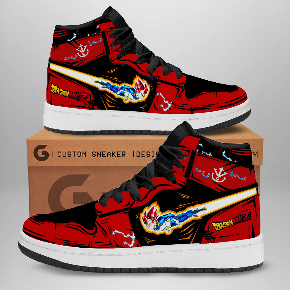 JWFancy Dragon Ball AJ1 High Sneakers Shoes For Men And Women