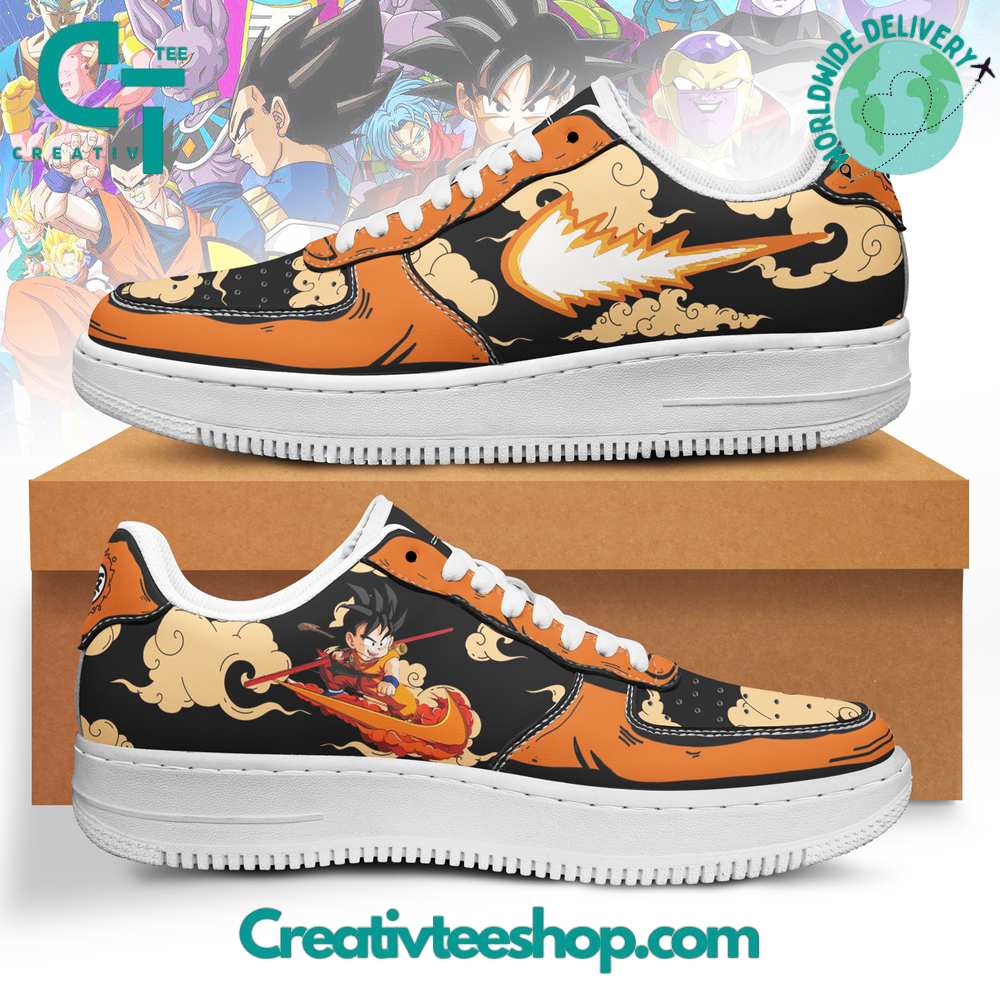 JWFancy Dragon Ball Goku Air Low-Top Sneakers Shoes For Men And Women
