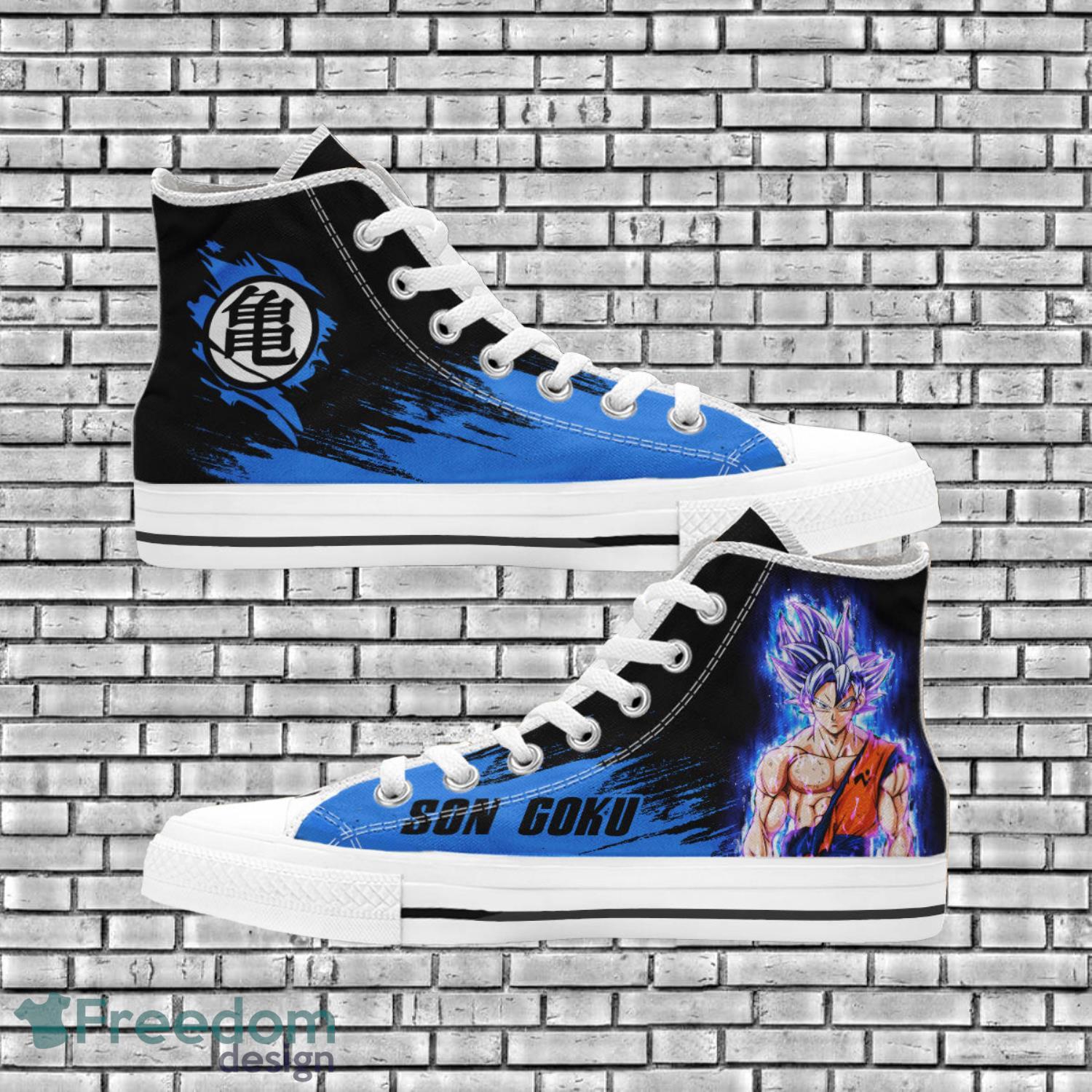 JWFancy Dragon Ball High Top Canvas Sneakers Shoes For Men And Women