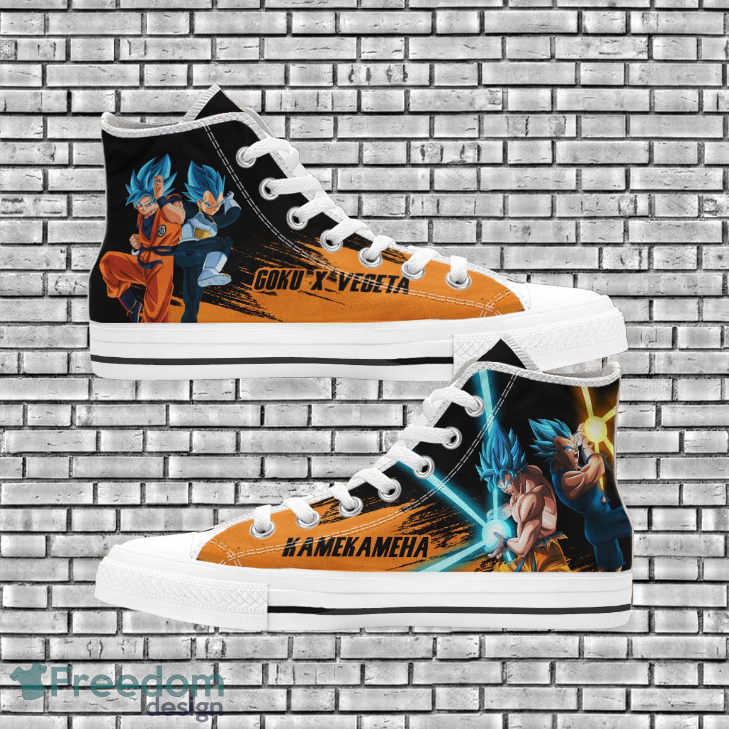 JWFancy Dragon Ball High Top Canvas Sneakers Shoes For Men And Women