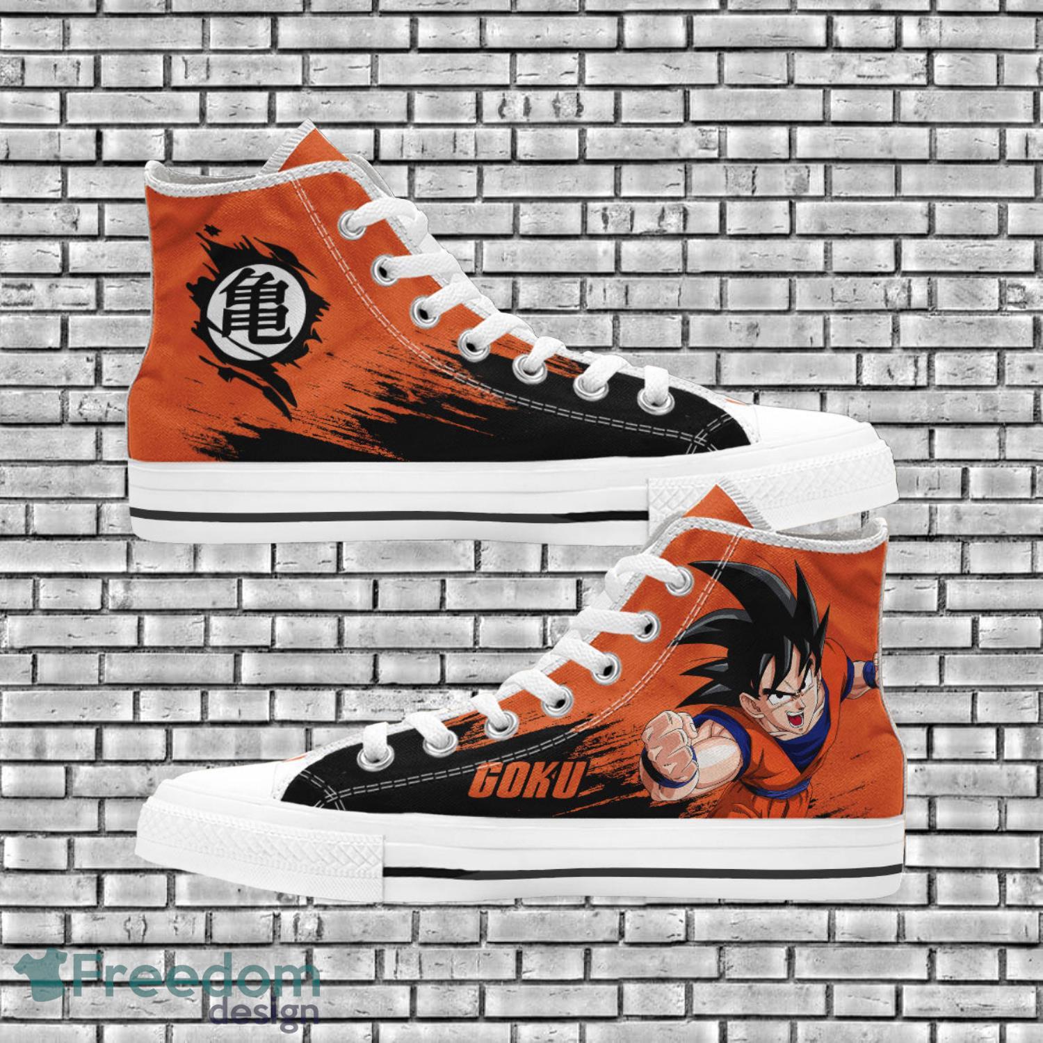 JWFancy Dragon Ball High Top Canvas Sneakers Shoes For Men And Women