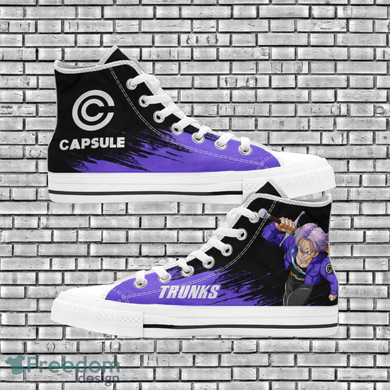 JWFancy Dragon Ball High Top Canvas Sneakers Shoes For Men And Women