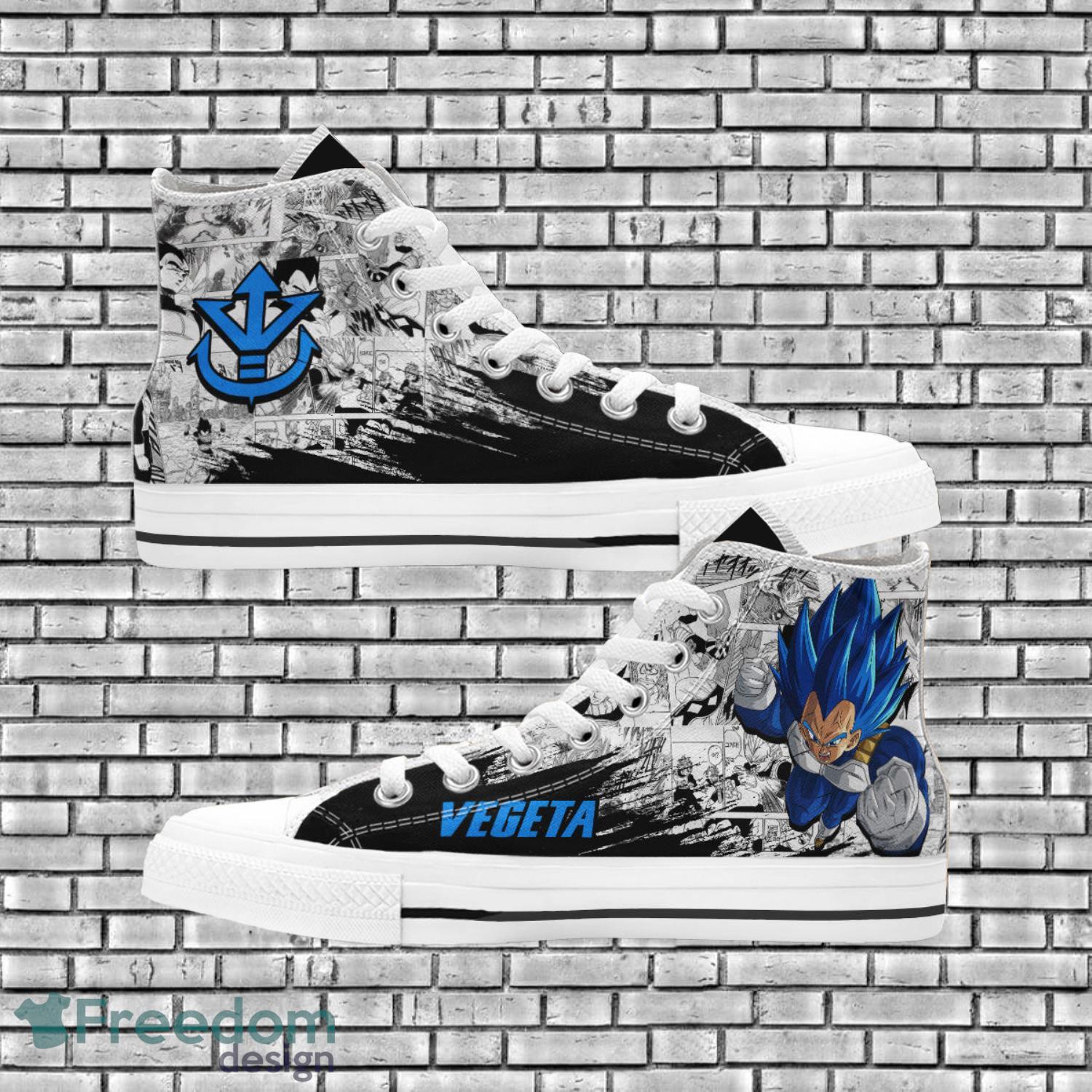 JWFancy Dragon Ball High Top Canvas Sneakers Shoes For Men And Women