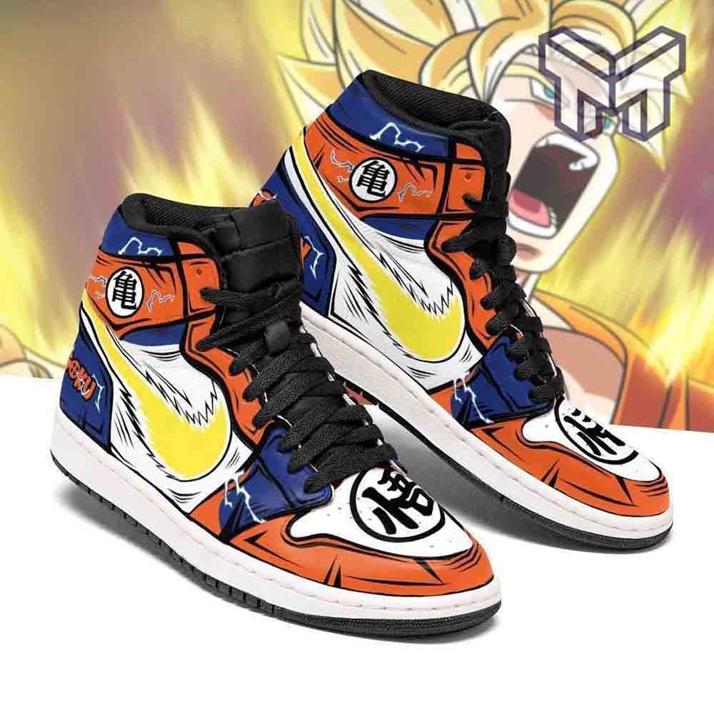 JWFancy Dragon Ball Z AJ1 High Sneakers Shoes For Men And Women