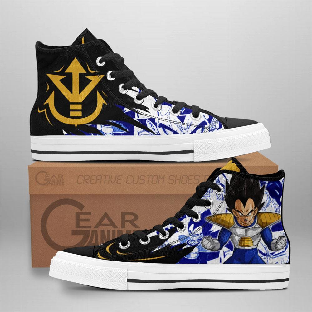 JWFancy Dragone ball High Top Canvas Sneakers Shoes For Men And Women