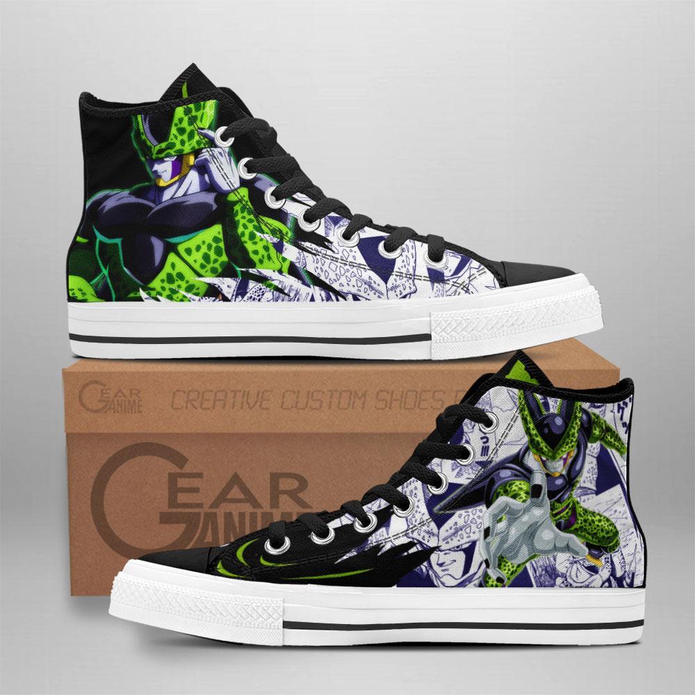 JWFancy Dragone ball High Top Canvas Sneakers Shoes For Men And Women
