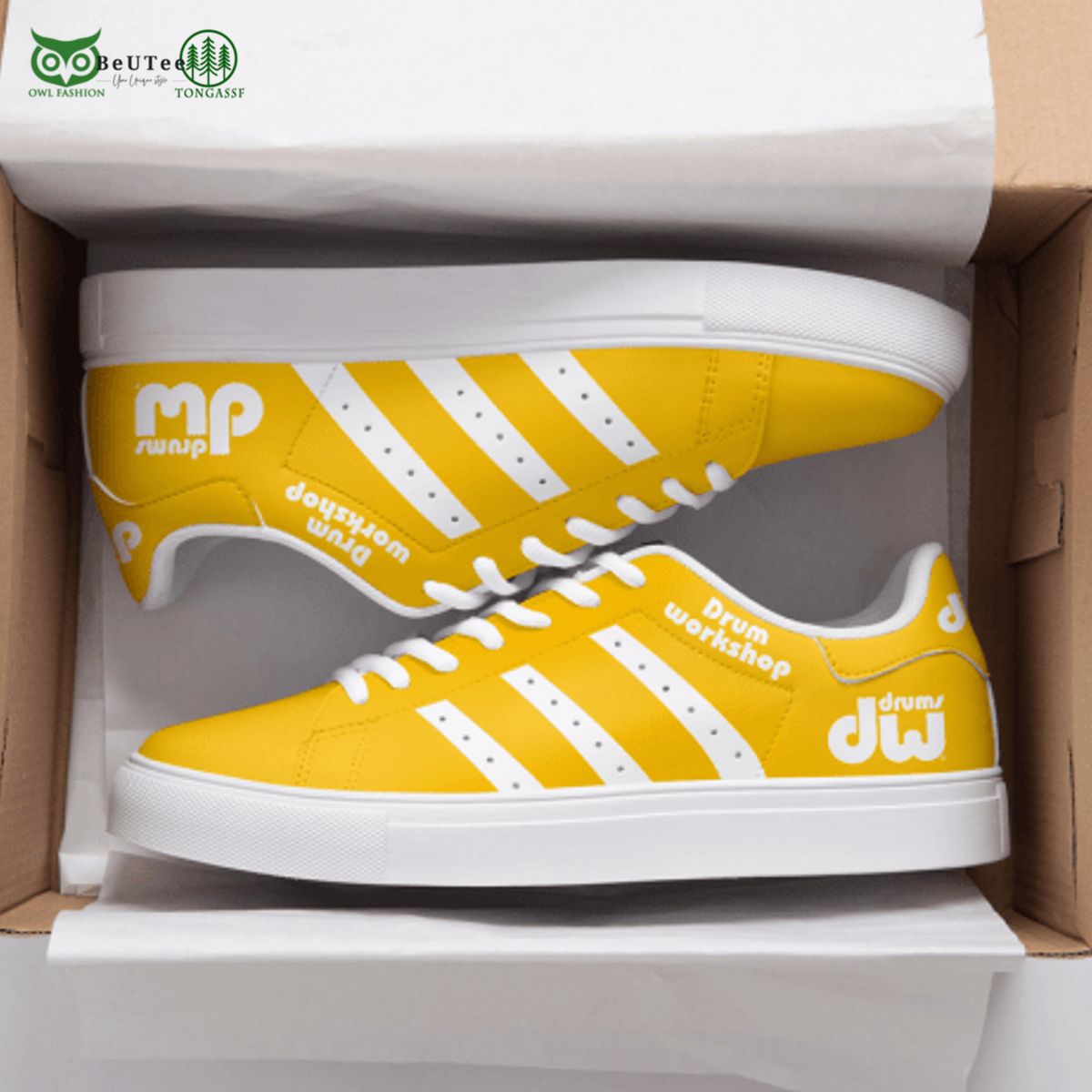 JWFancy Drum Workshop Skate Stan Shoes Sneakes For Men And Women