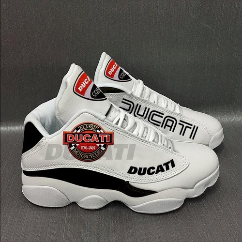 JWFancy Ducati AJ13 Sneakers Shoes For Men And Women