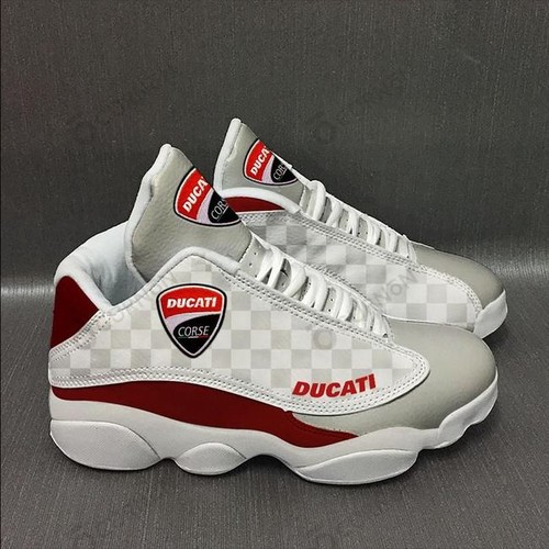 JWFancy Ducati Corse AJ13 Sneakers Shoes For Men And Women