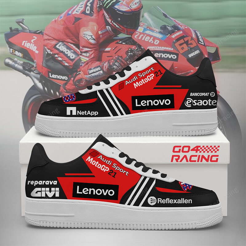 JWFancy Ducati Desmosedici Gp21 Air Low-Top Sneakers Shoes For Men And Women
