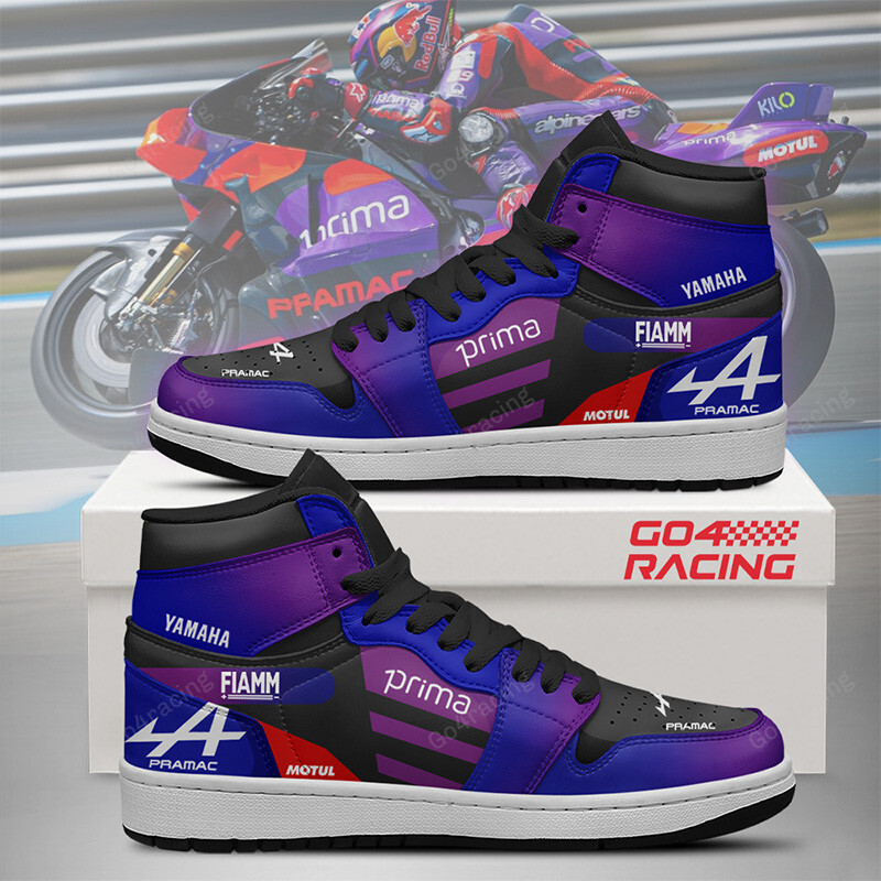 JWFancy Ducati Racing Factory AJ1 High Sneakers Shoes For Men And Women
