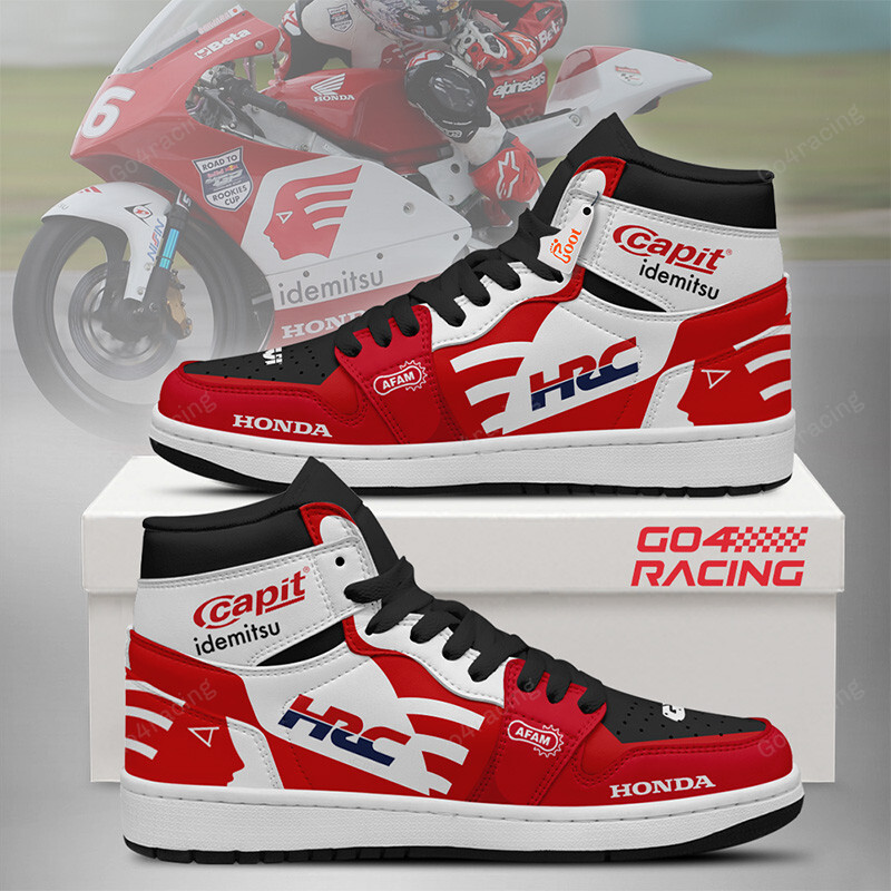 JWFancy Ducati Racing Factory AJ1 High Sneakers Shoes For Men And Women