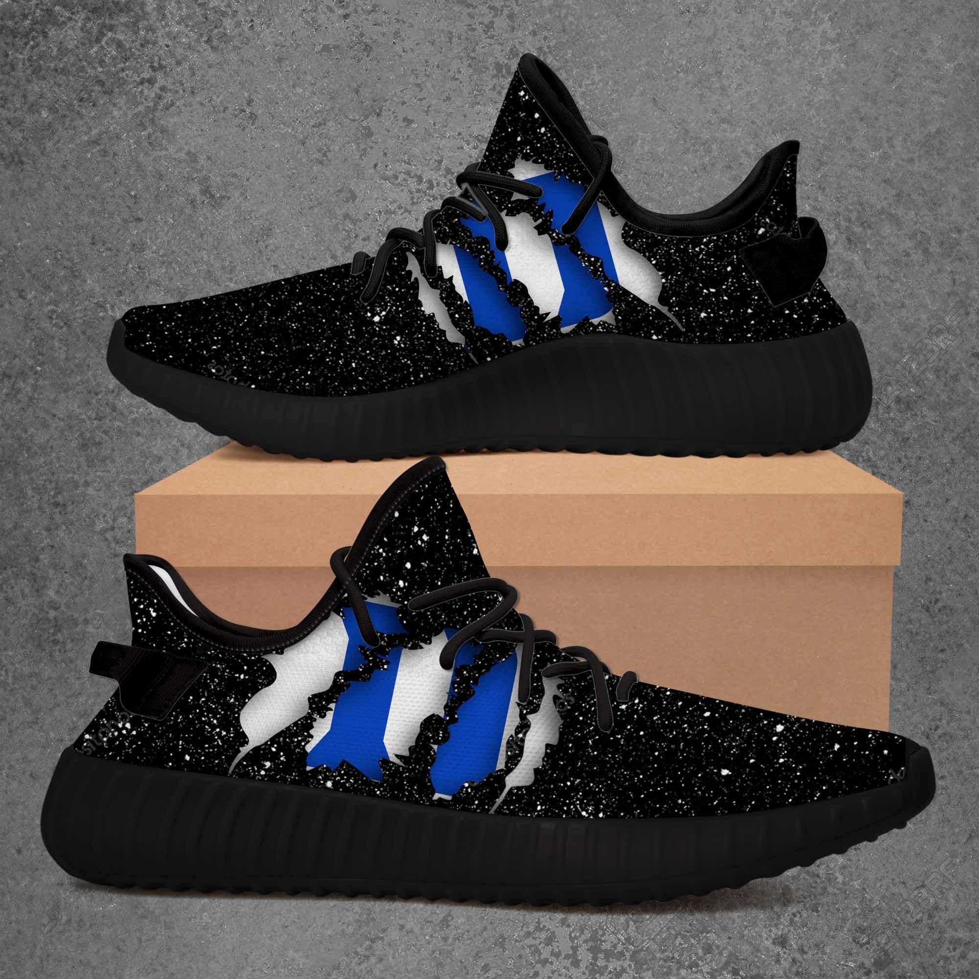 JWFancy Duke Blue Devils Yeezy Boost Shoes For Men And Women