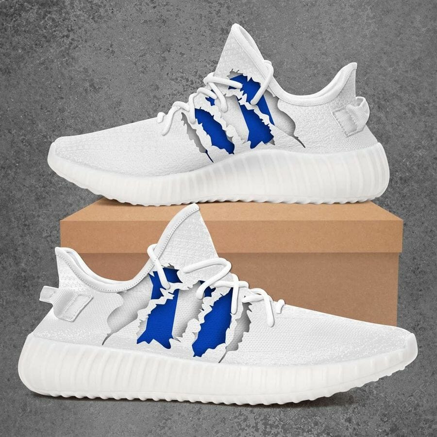 JWFancy Duke Blue Devils Yeezy Boost Shoes For Men And Women