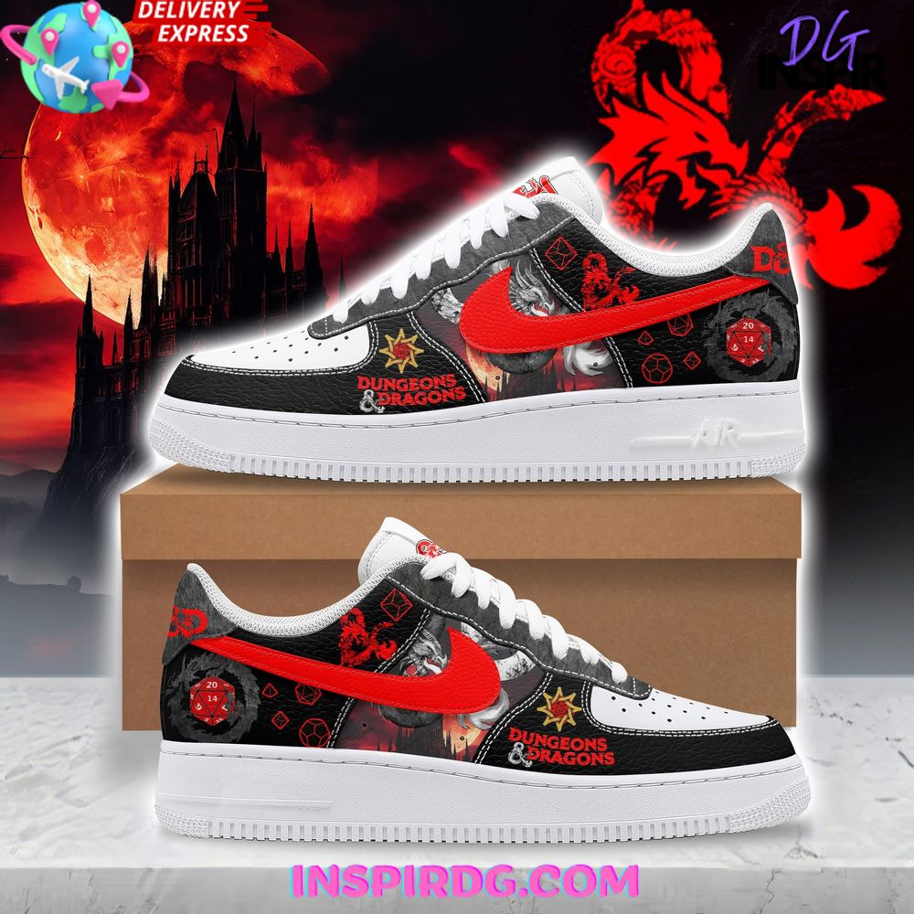 JWFancy Dungeons & Dragons Air Low-Top Sneakers Shoes For Men And Women
