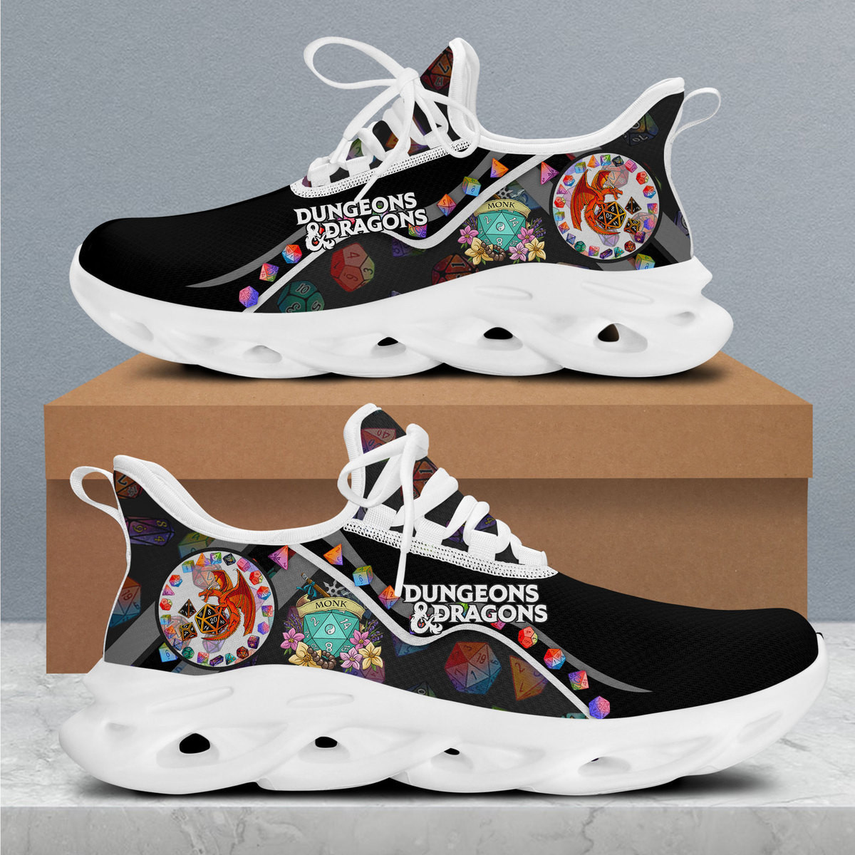 JWFancy Dungeons & Dragons Max Soul Shoes Sneakers For Men And Women