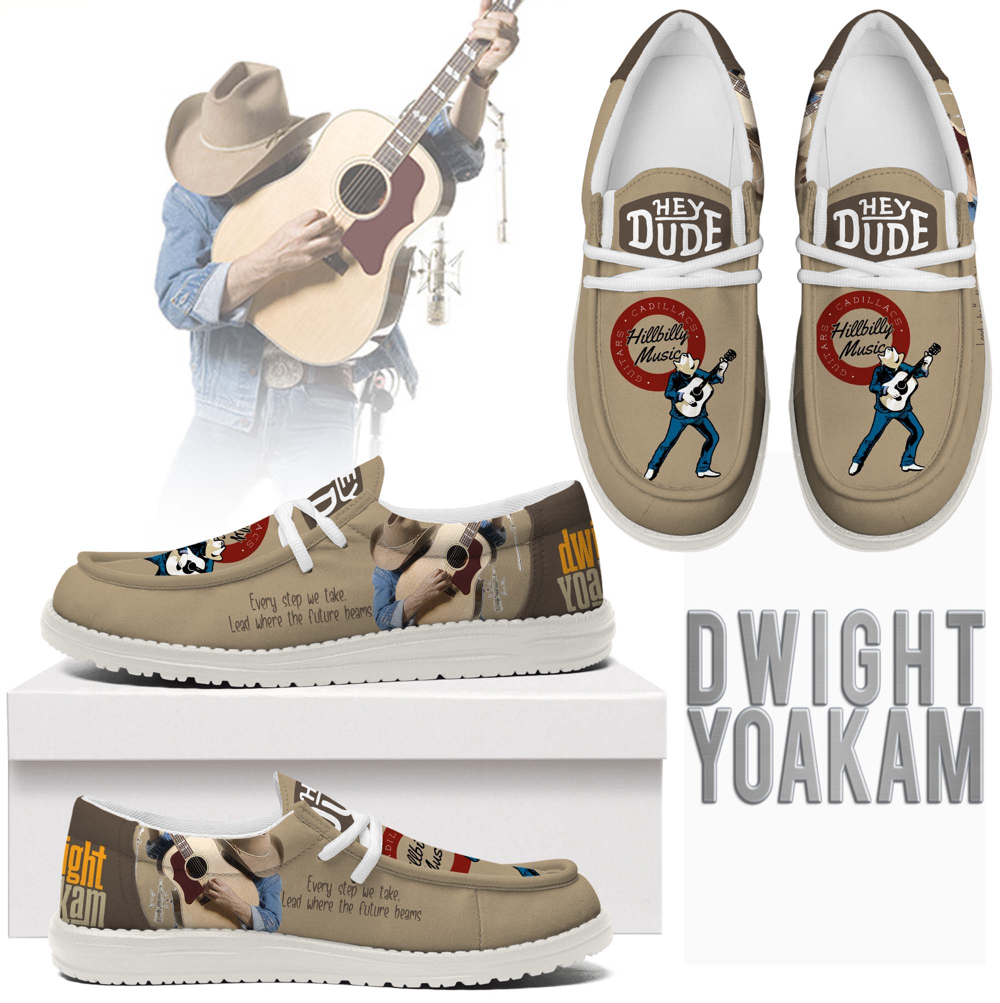 JWFancy Dwight Yoakam – Custom Name Hey Dude