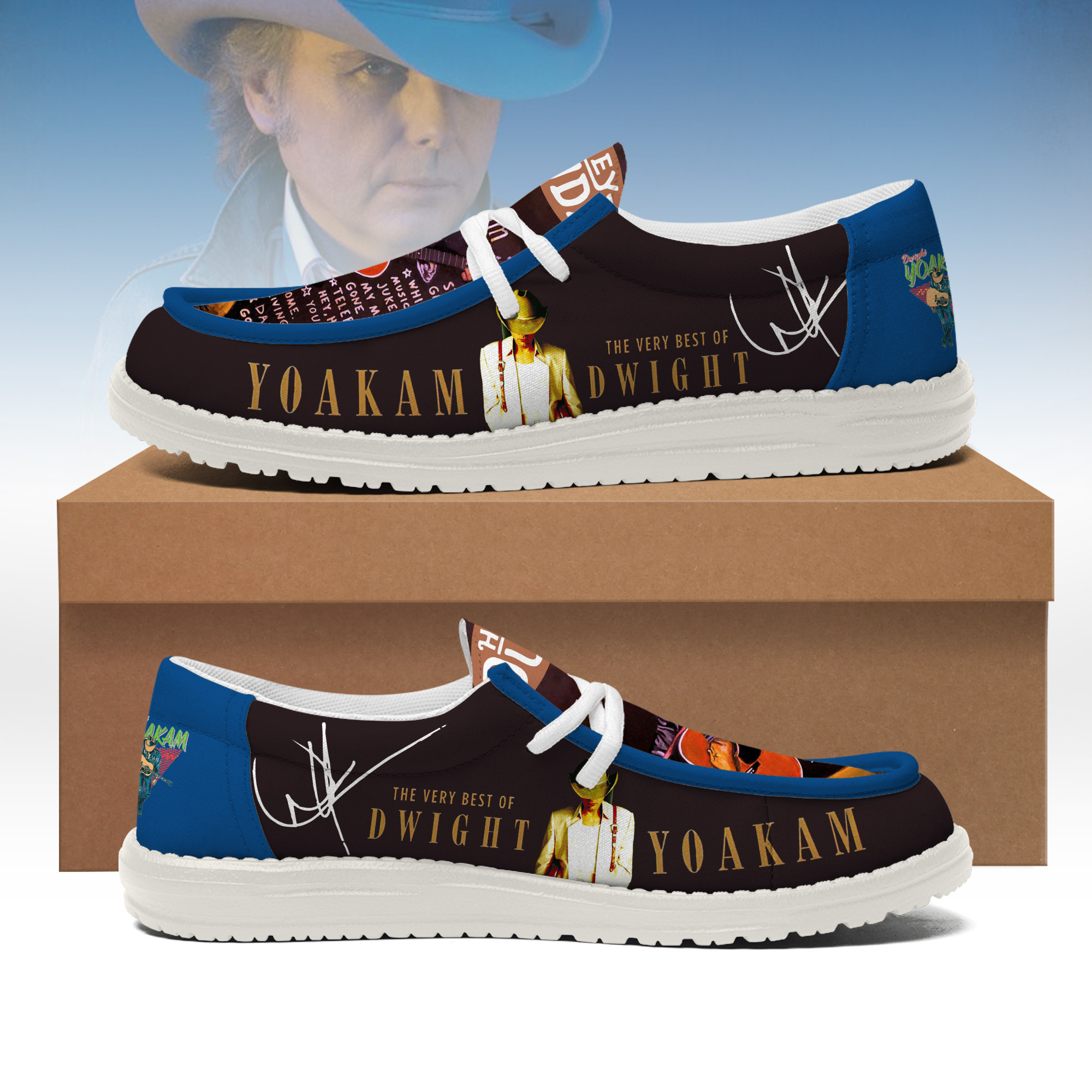 JWFancy Dwight Yoakam – Custom Name Hey Dude