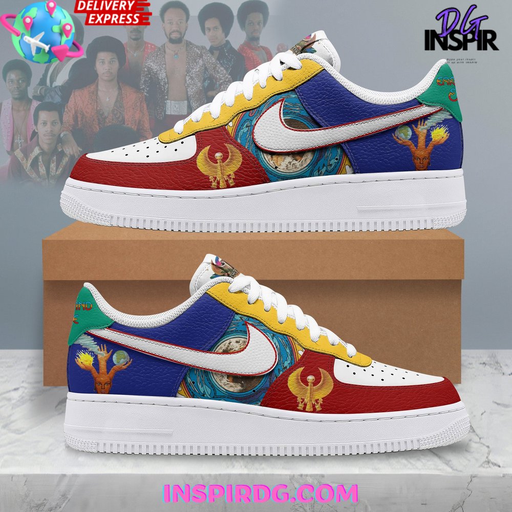 JWFancy Earth, Wind & Fire Air Low-Top Sneakers Shoes For Men And Women